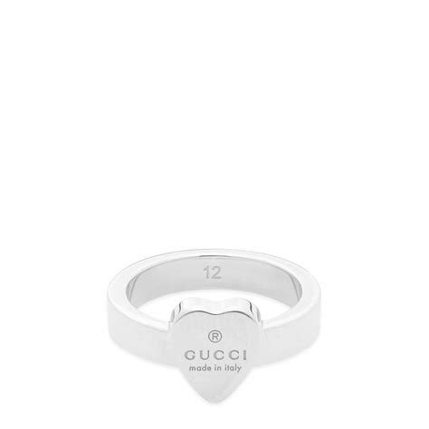 gucci heart ring size 8